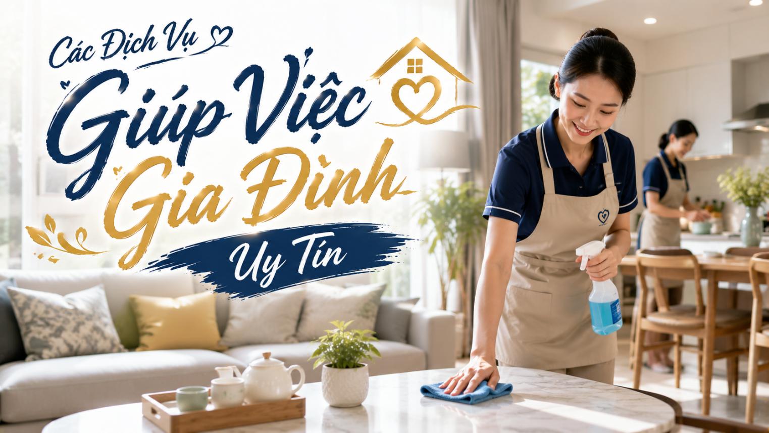 Các dịch vụ giúp việc gia đình uy tín