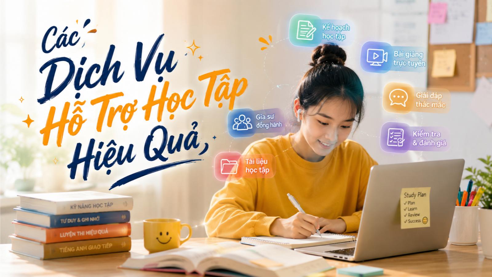Các dịch vụ hỗ trợ học tập hiệu quả