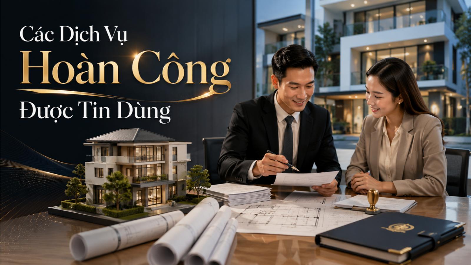 Các dịch vụ hoàn công được tin dùng