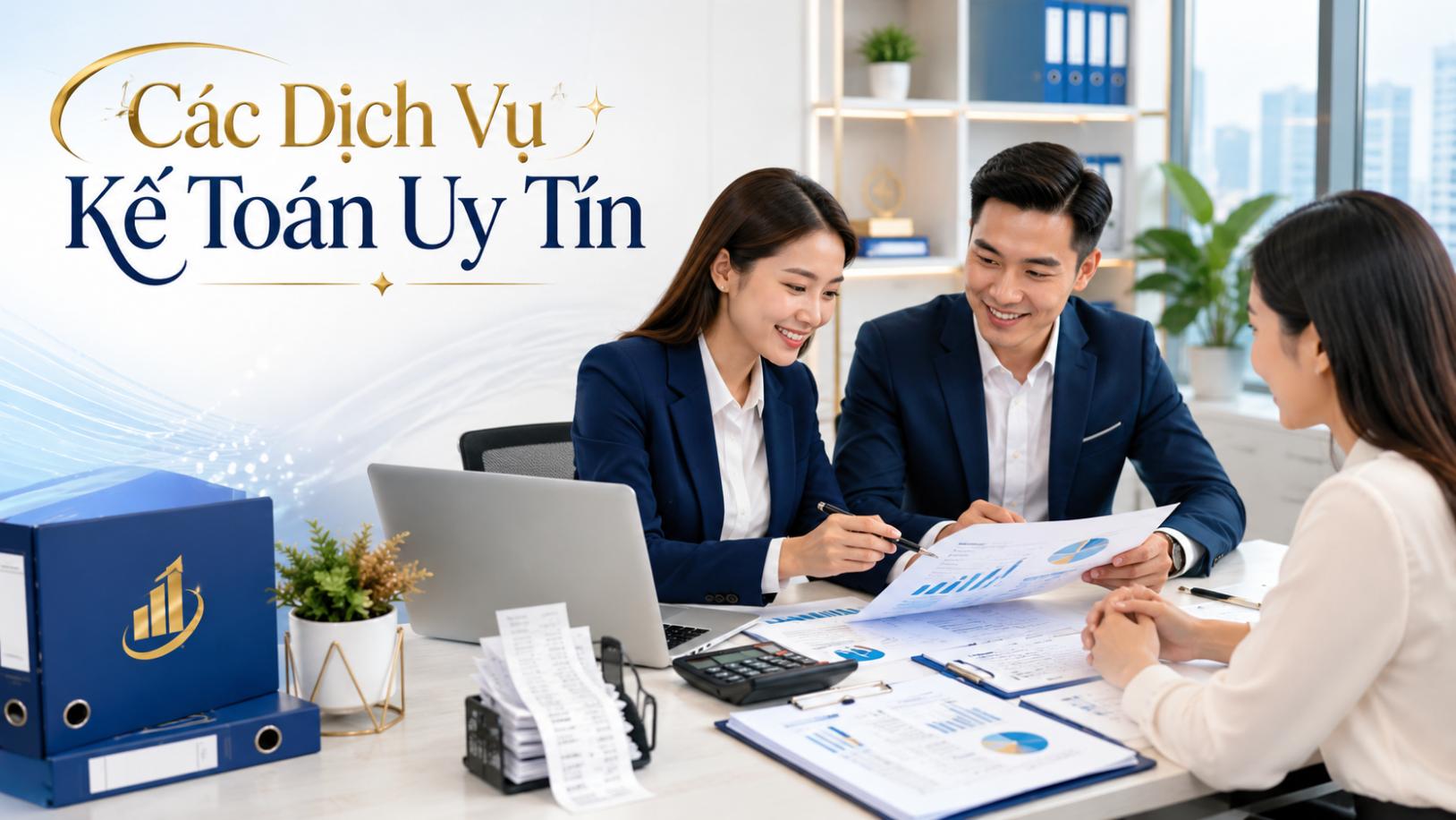 Các dịch vụ kế toán uy tín