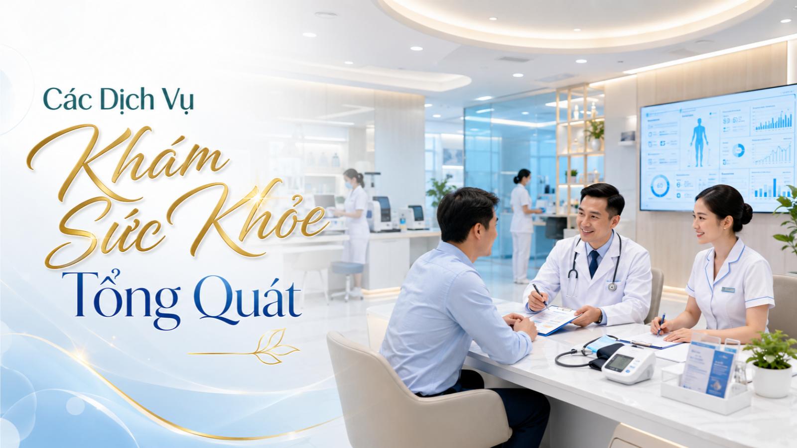 Các dịch vụ khám sức khỏe tổng quát