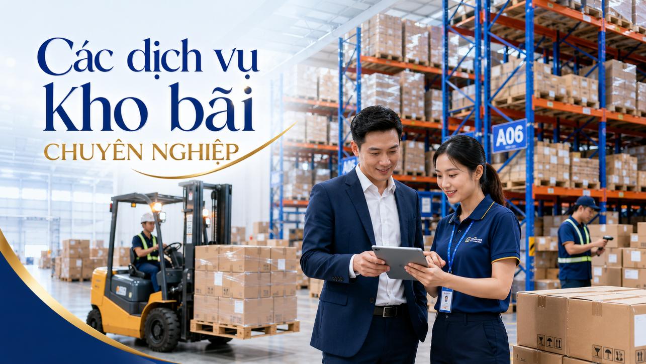 Các dịch vụ kho bãi chuyên nghiệp