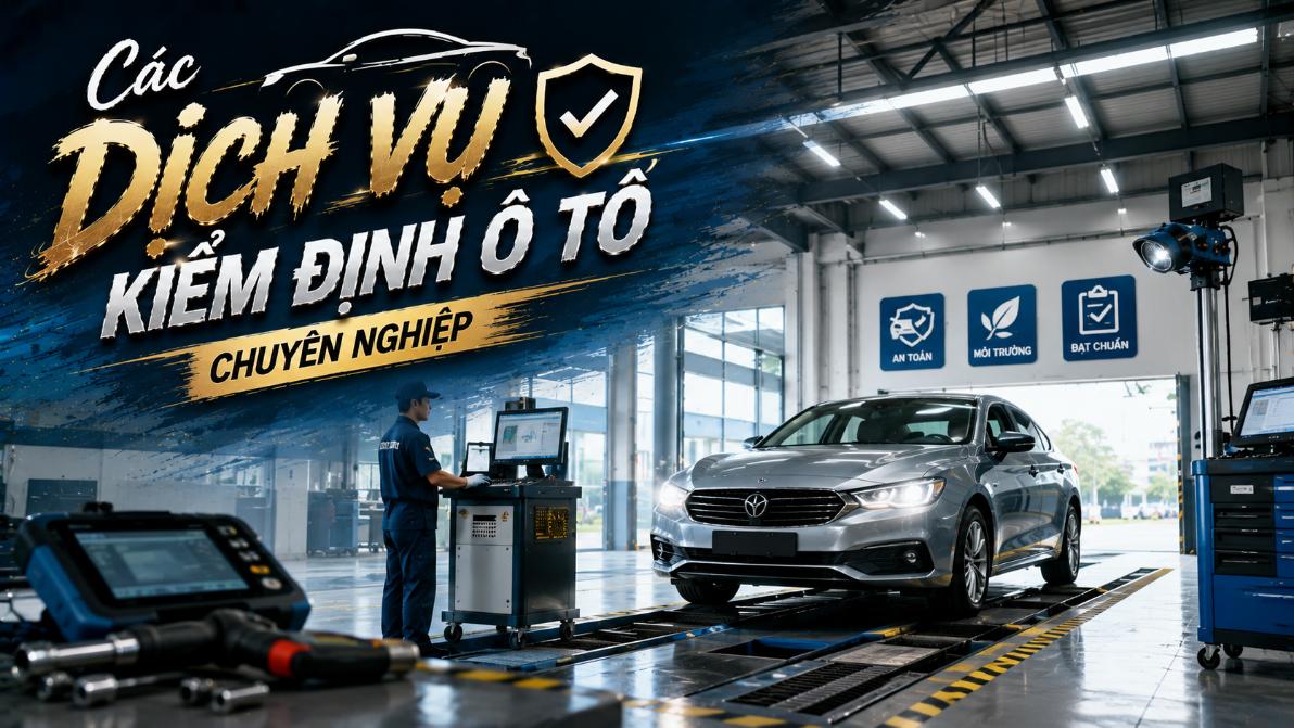 Các dịch vụ kiểm định ô tô chuyên nghiệp