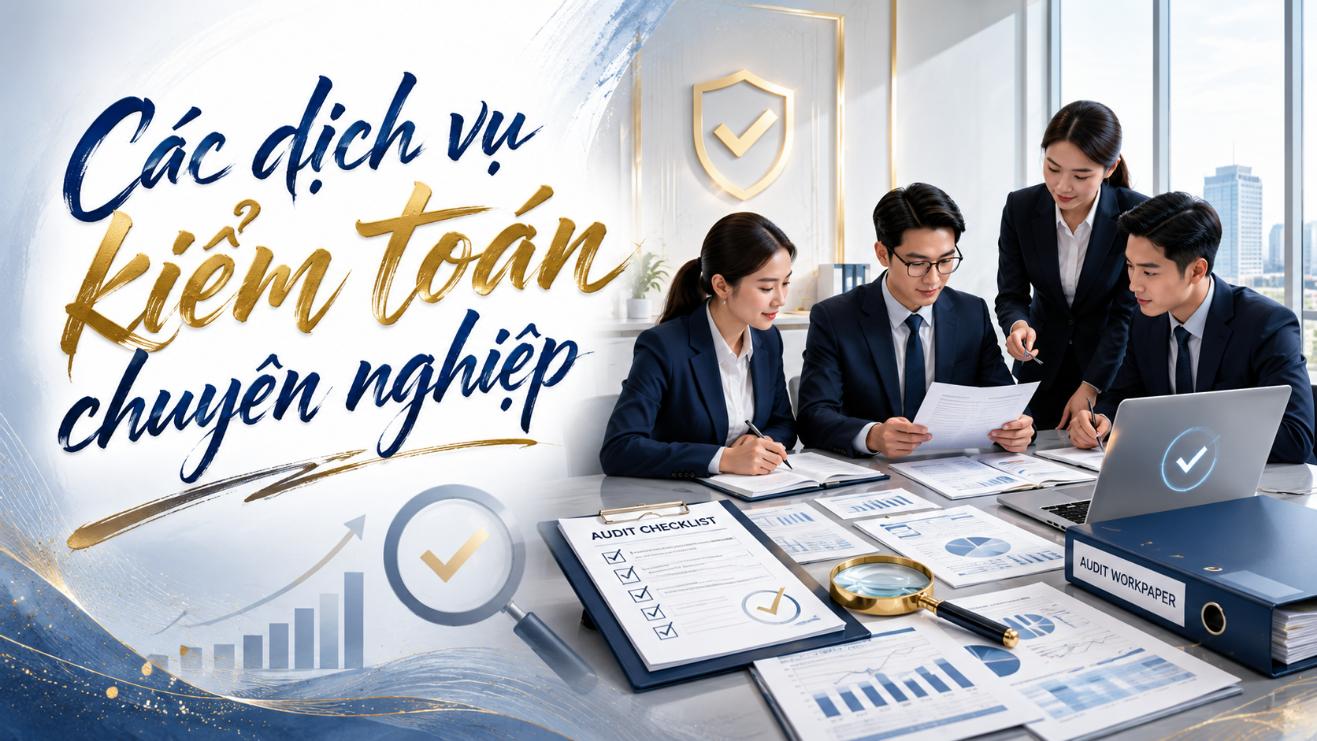 Các dịch vụ kiểm toán chuyên nghiệp