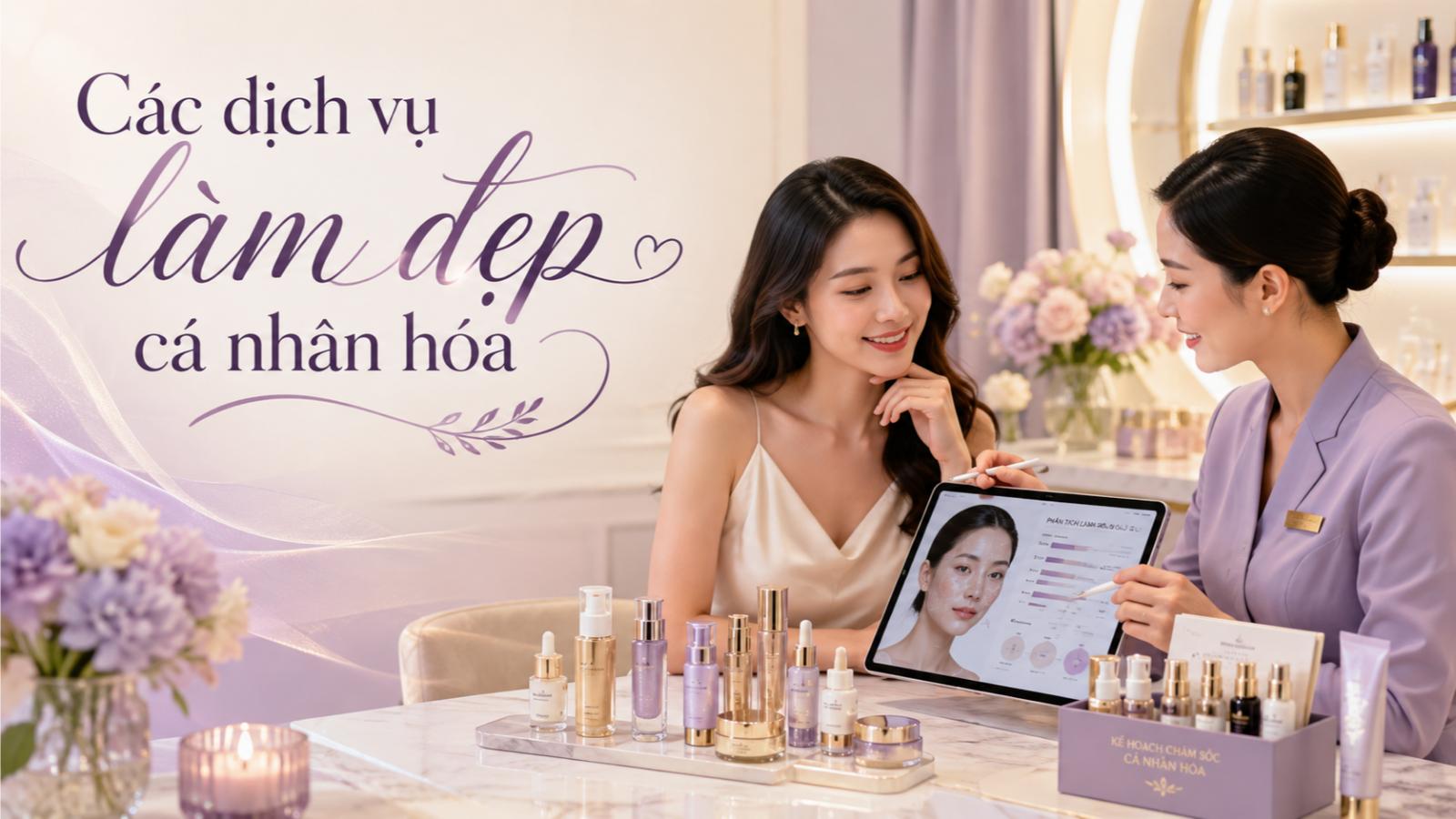 Các dịch vụ làm đẹp cá nhân hóa
