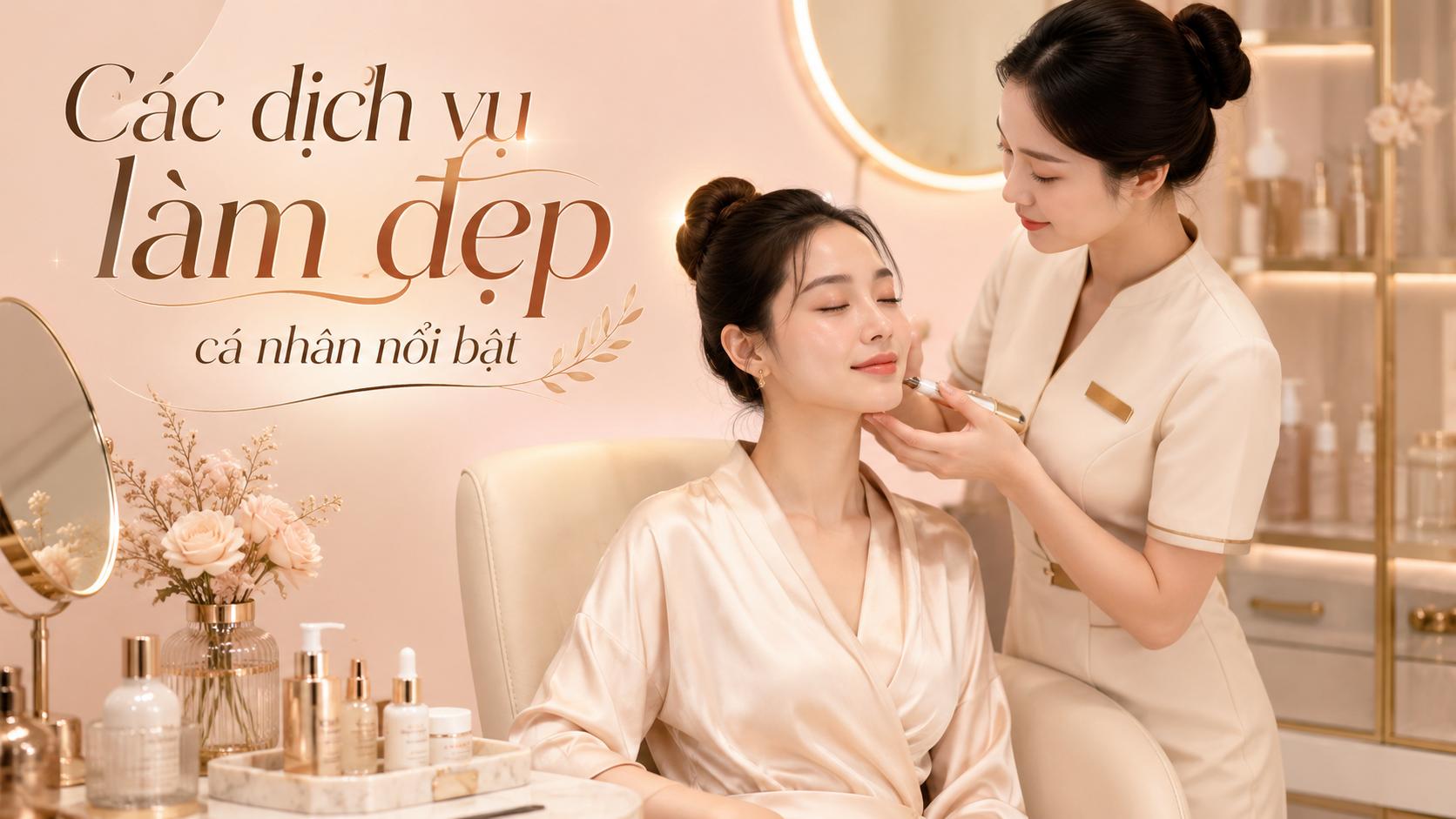 Các dịch vụ làm đẹp cá nhân nổi bật