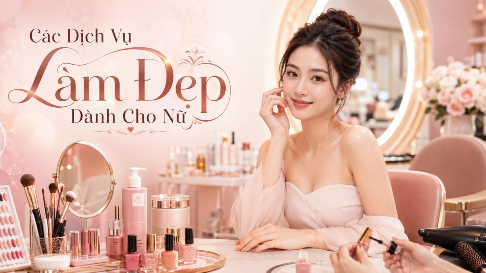 Các dịch vụ làm đẹp dành cho nữ