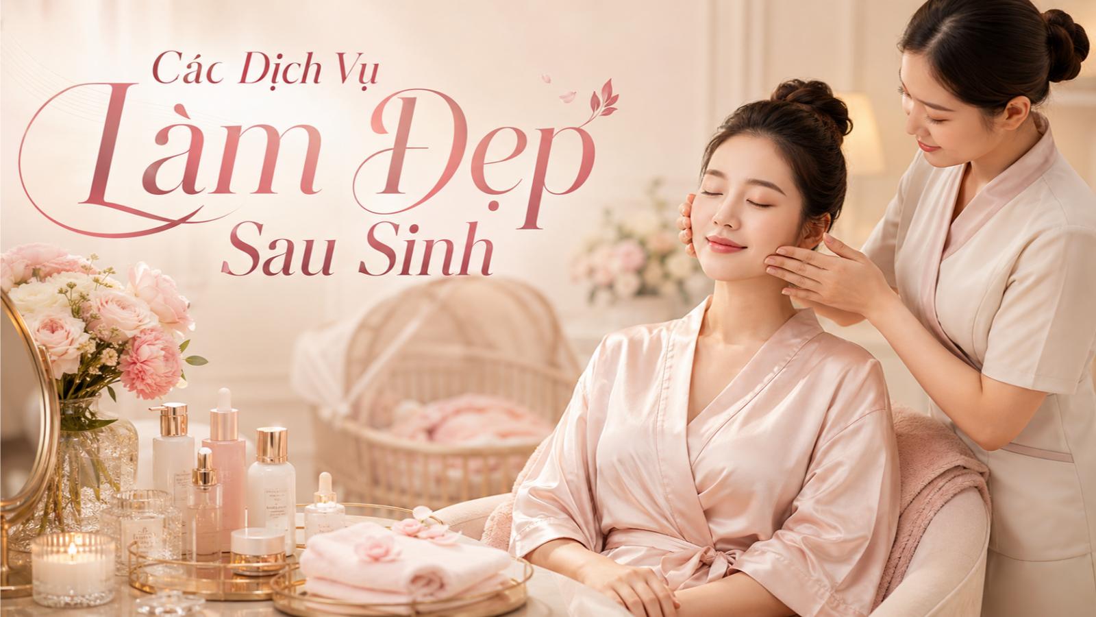 Các dịch vụ làm đẹp sau sinh