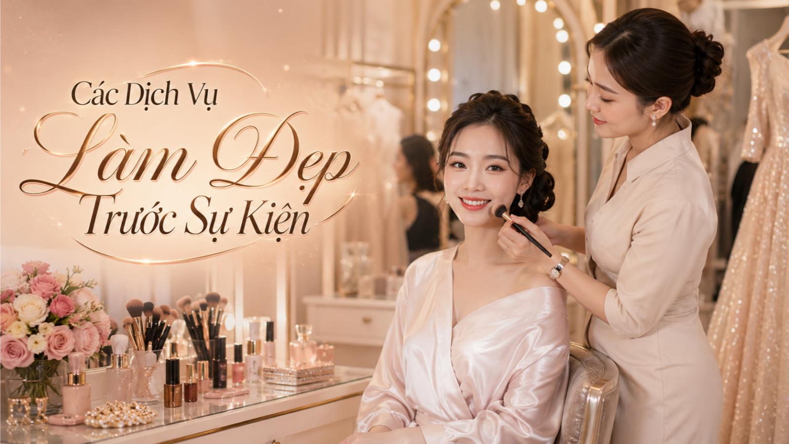 Các dịch vụ làm đẹp trước sự kiện