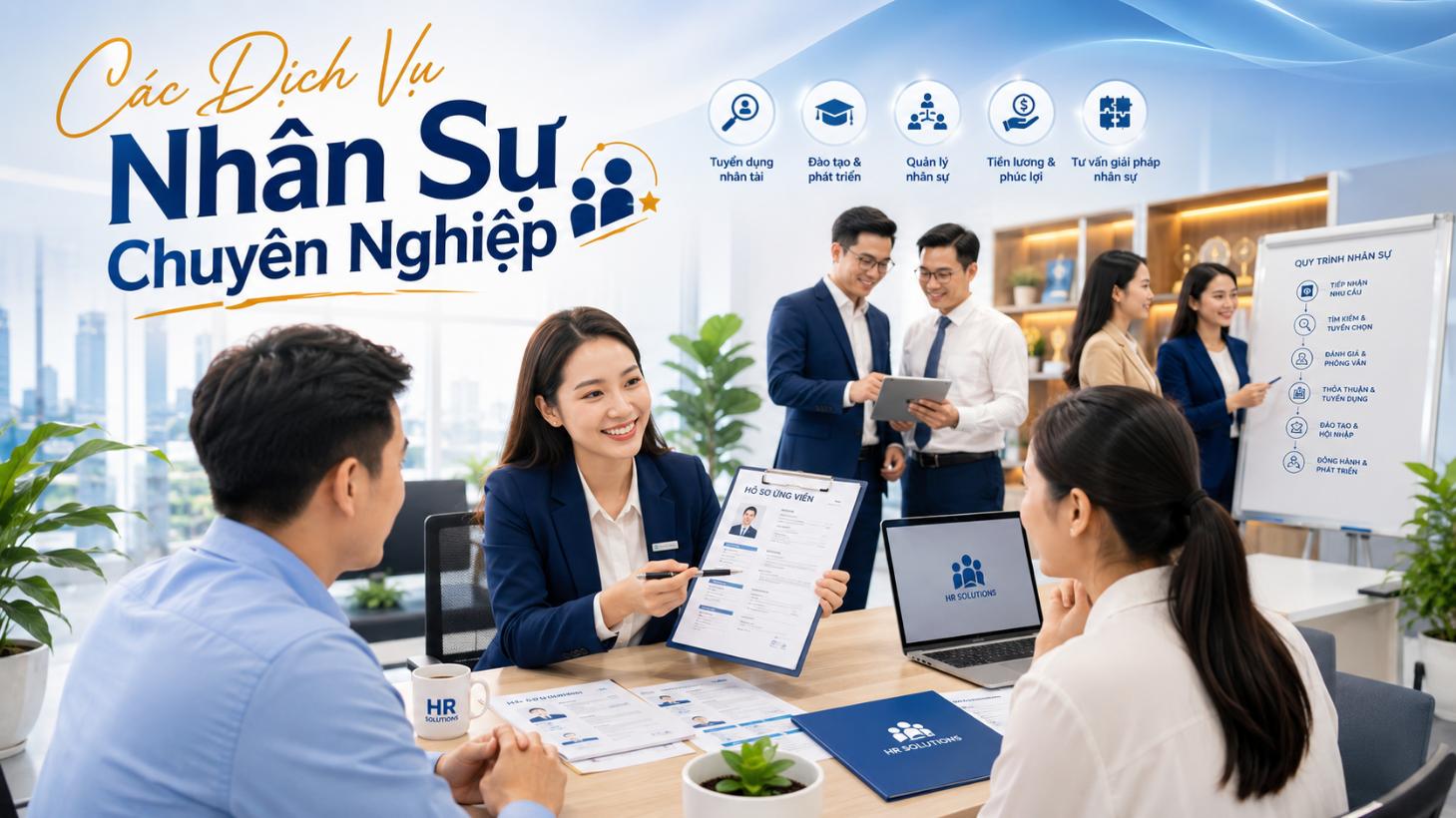 Các dịch vụ nhân sự chuyên nghiệp