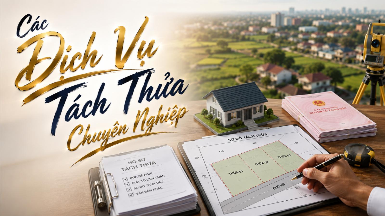 Các dịch vụ tách thửa chuyên nghiệp