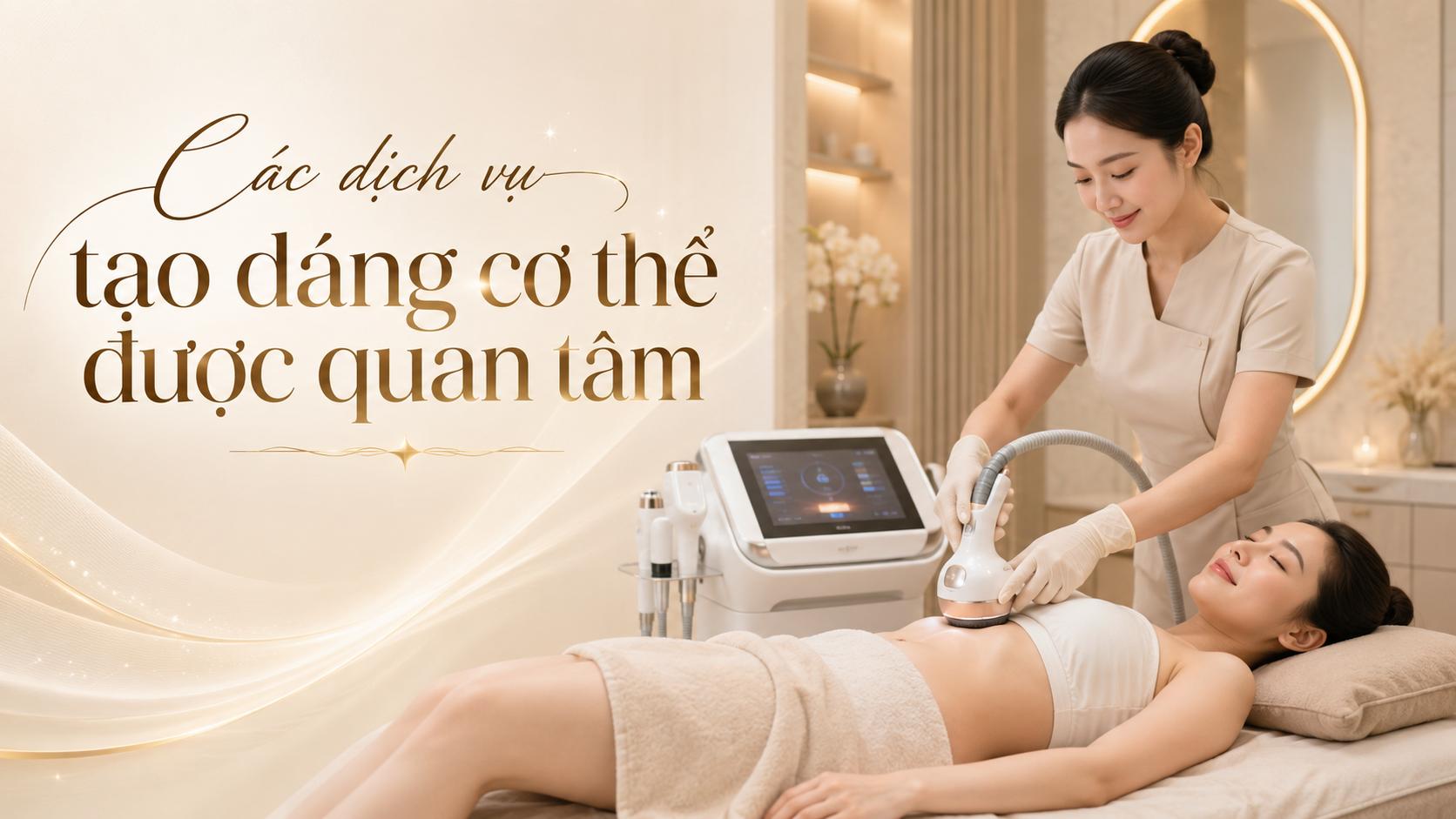 Các dịch vụ tạo dáng cơ thể được quan tâm