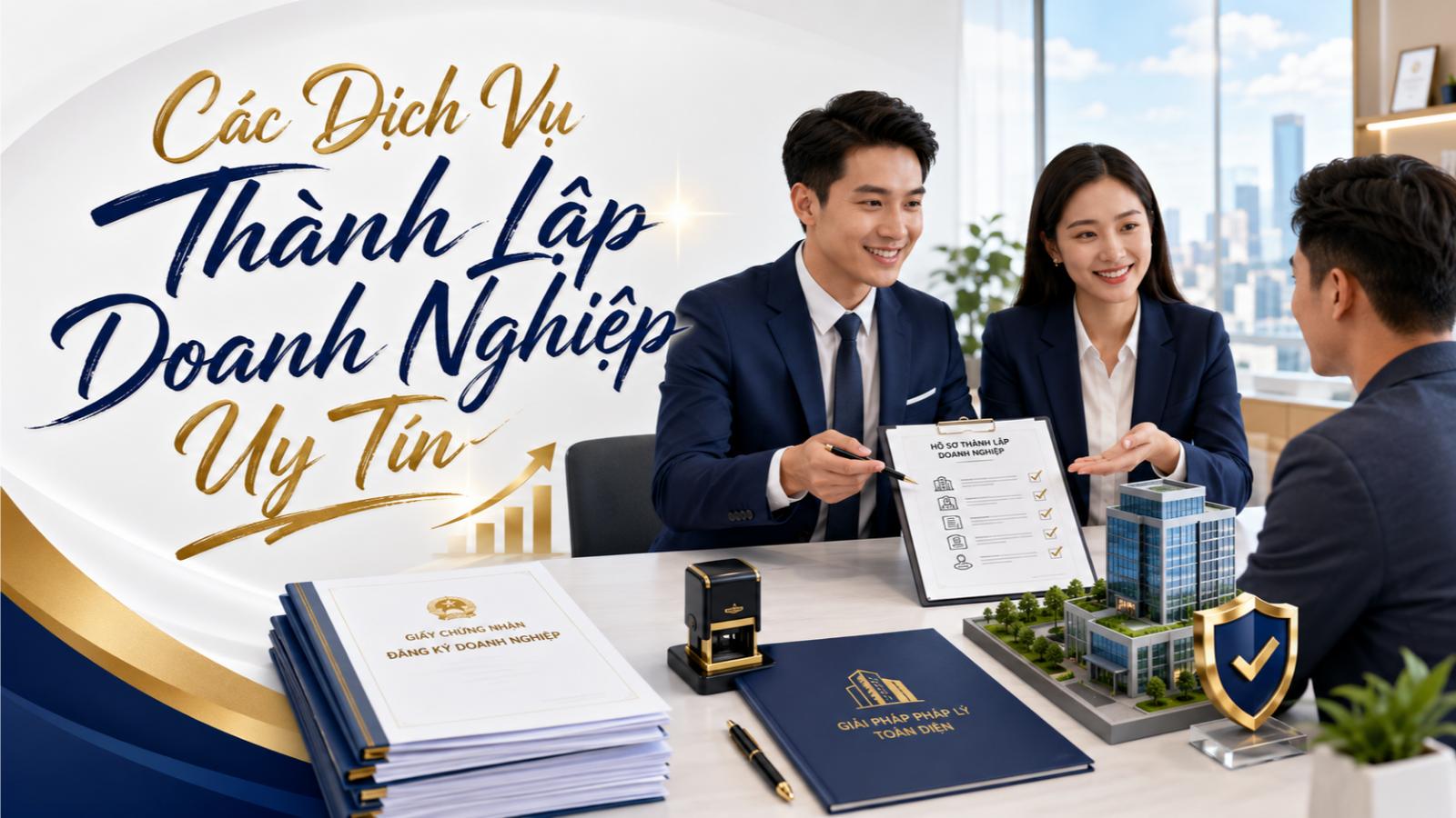 Các dịch vụ thành lập doanh nghiệp uy tín