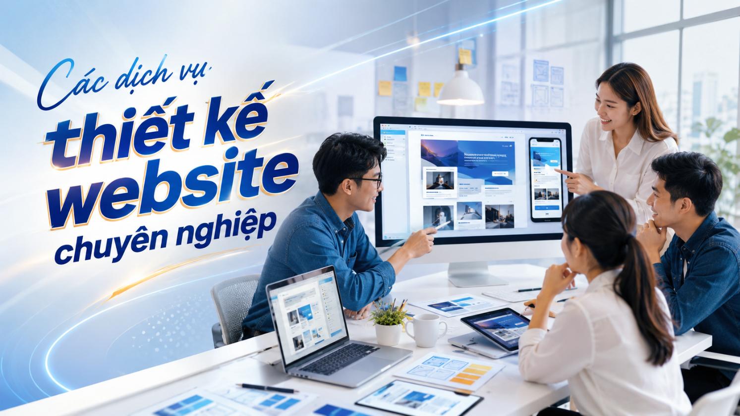 Các dịch vụ thiết kế website chuyên nghiệp