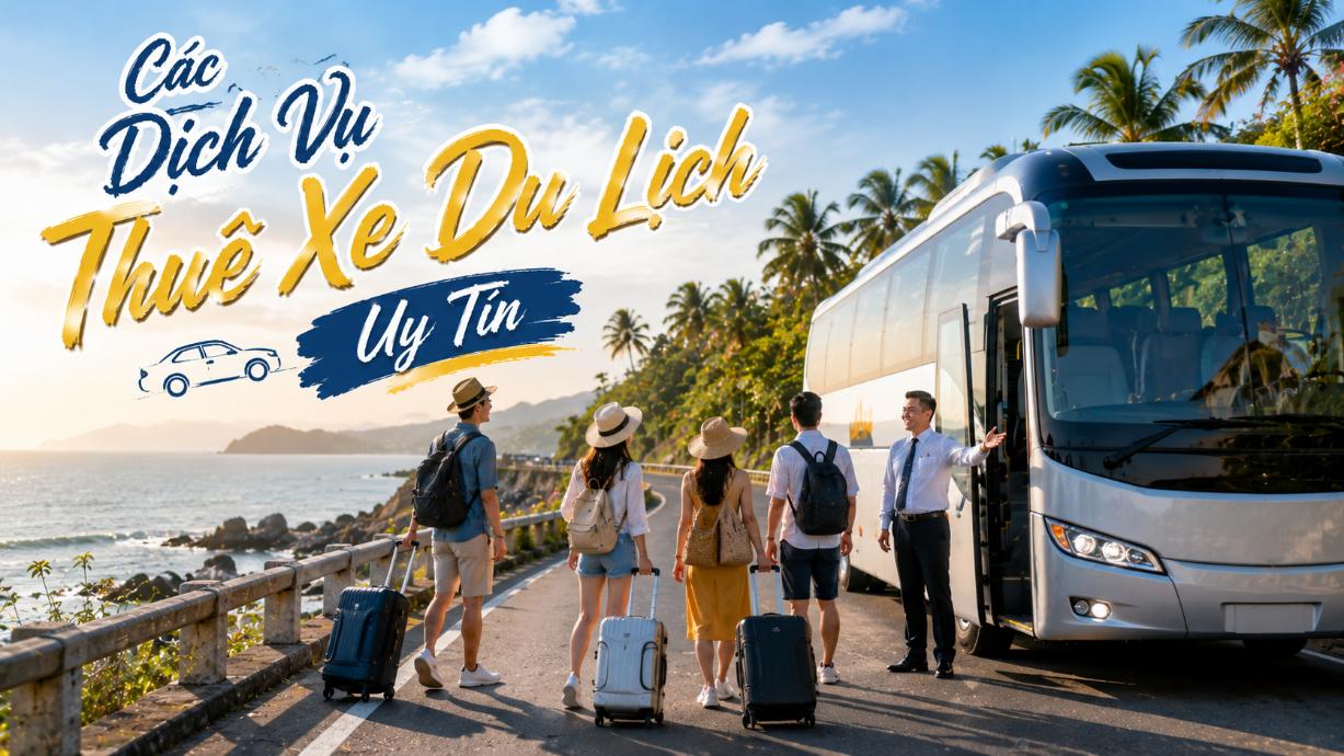 Các dịch vụ thuê xe du lịch uy tín