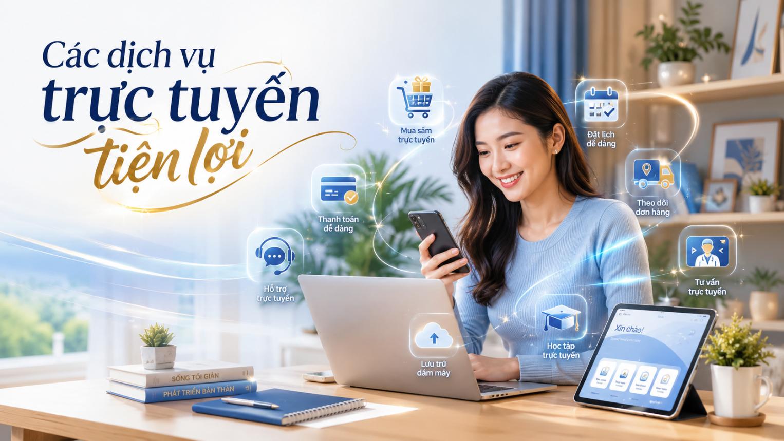 Các dịch vụ trực tuyến tiện lợi