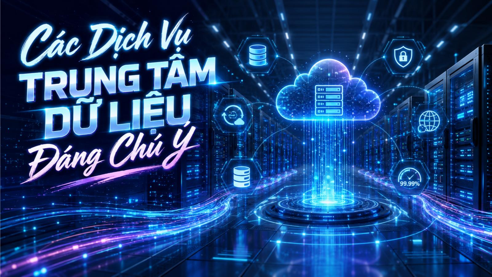 Các dịch vụ trung tâm dữ liệu đáng chú ý