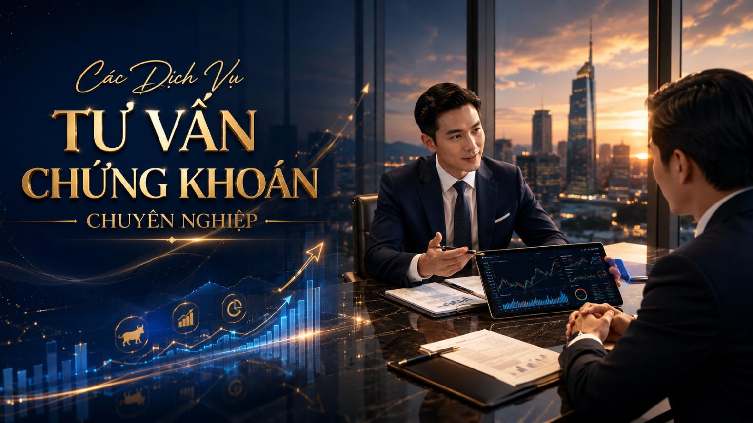 Các dịch vụ tư vấn chứng khoán chuyên nghiệp