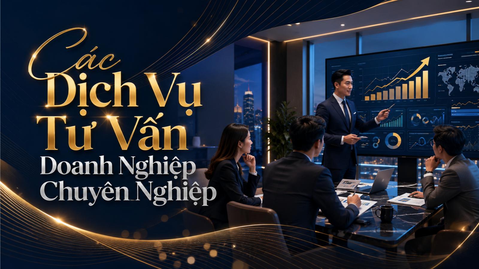 Các dịch vụ tư vấn doanh nghiệp chuyên nghiệp