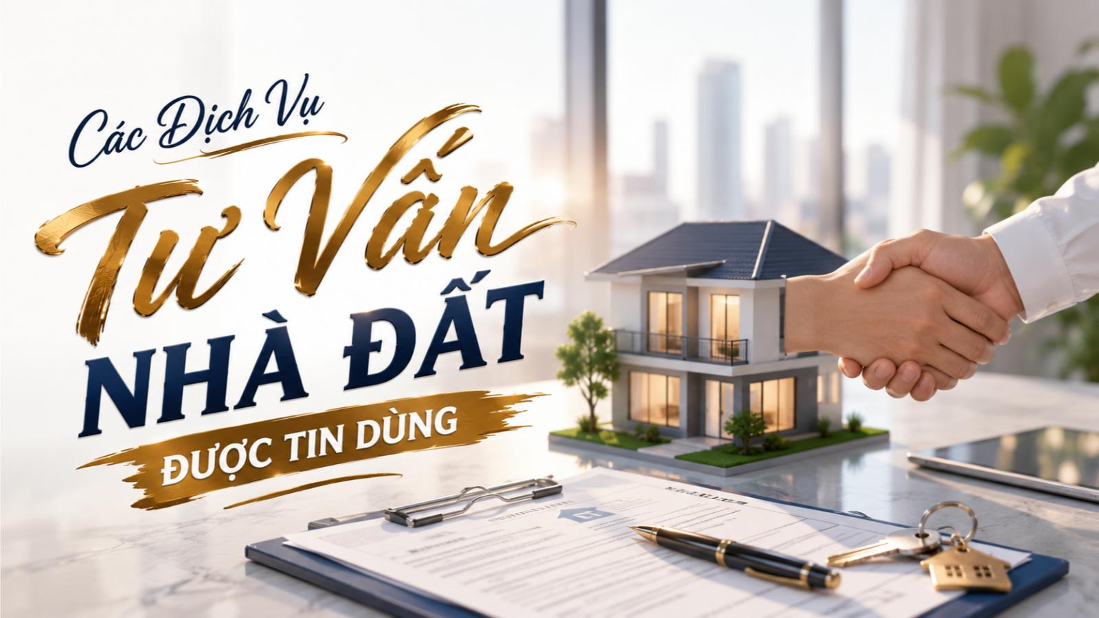 Các dịch vụ tư vấn nhà đất được tin dùng
