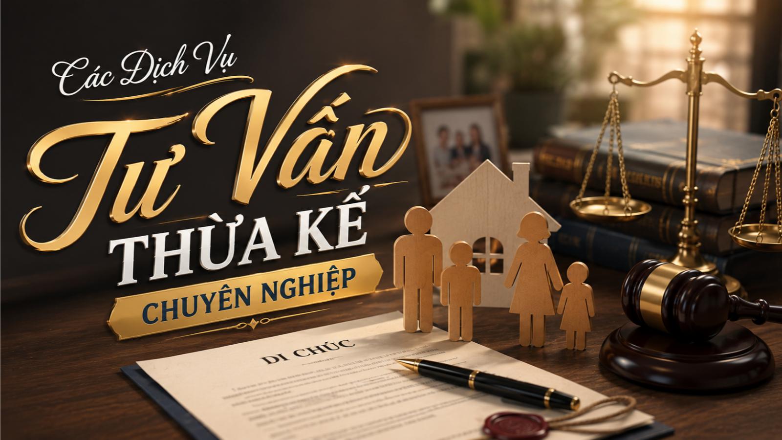 Các dịch vụ tư vấn thừa kế chuyên nghiệp