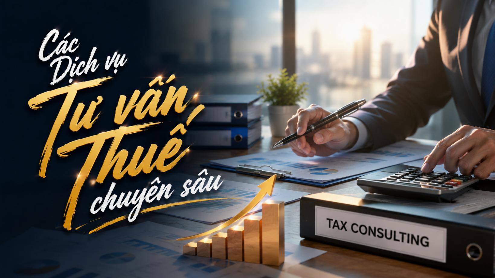 Các dịch vụ tư vấn thuế chuyên sâu