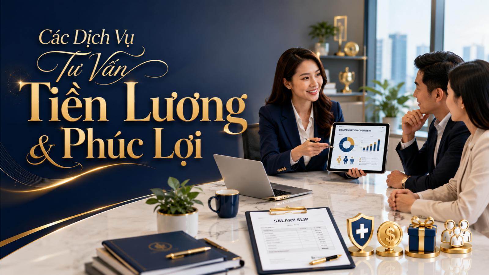 Các dịch vụ tư vấn tiền lương & phúc lợi uy tín