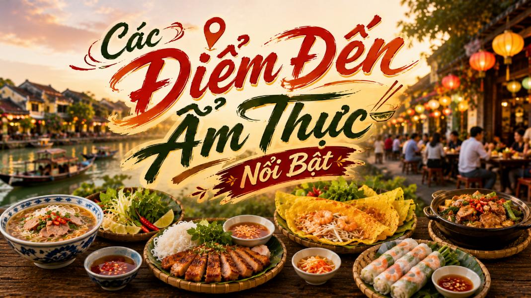 Các Điểm Đến Ẩm Thực Nổi Bật
