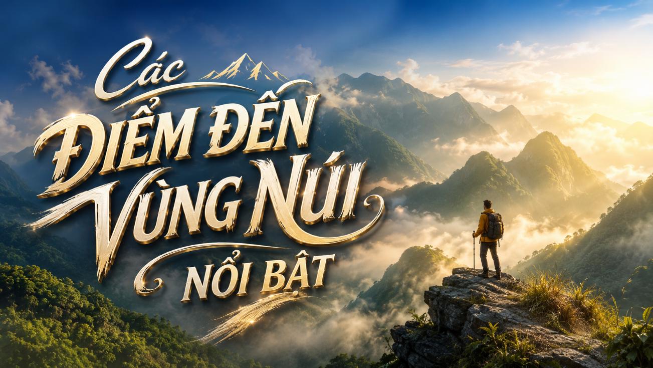 Các điểm đến vùng núi nổi bật