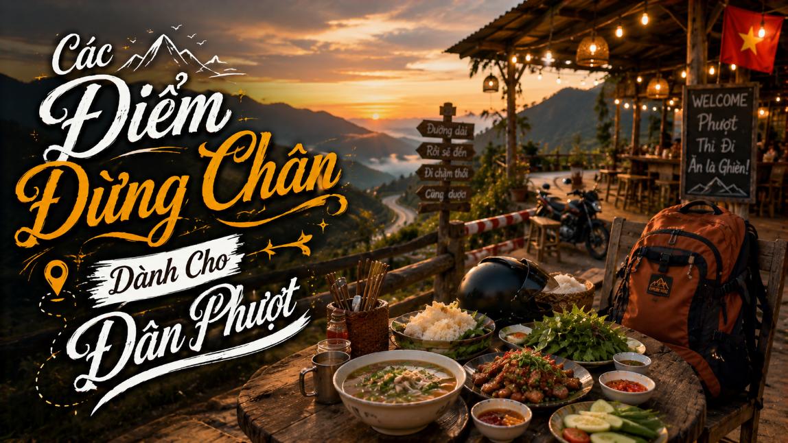 Các Điểm Dừng Chân Dành Cho Dân Phượt