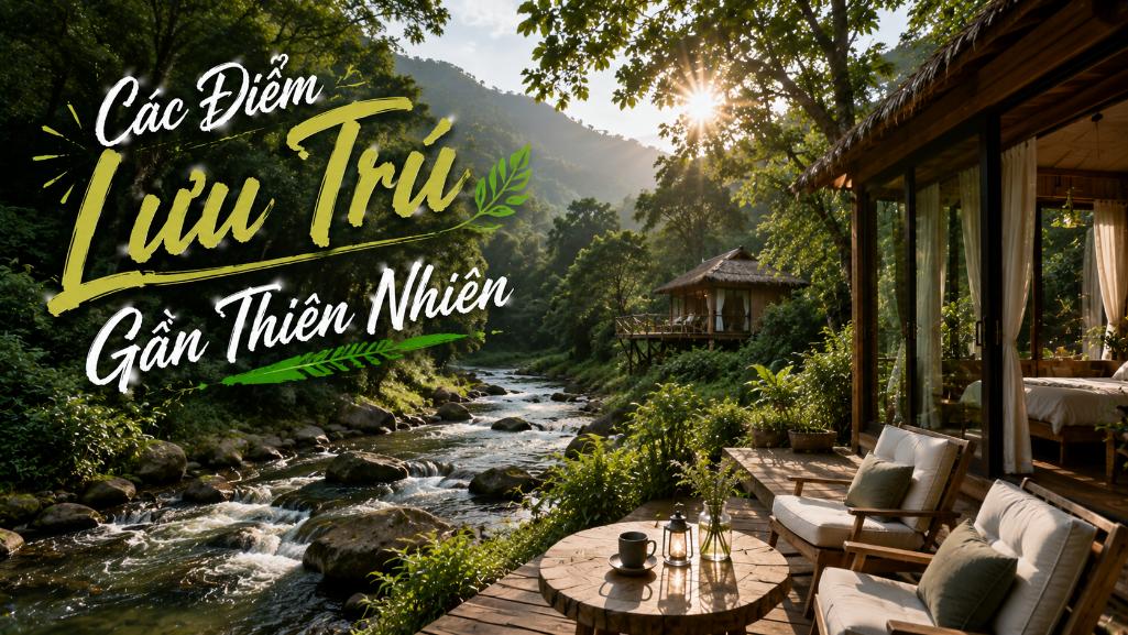 Các điểm lưu trú gần thiên nhiên