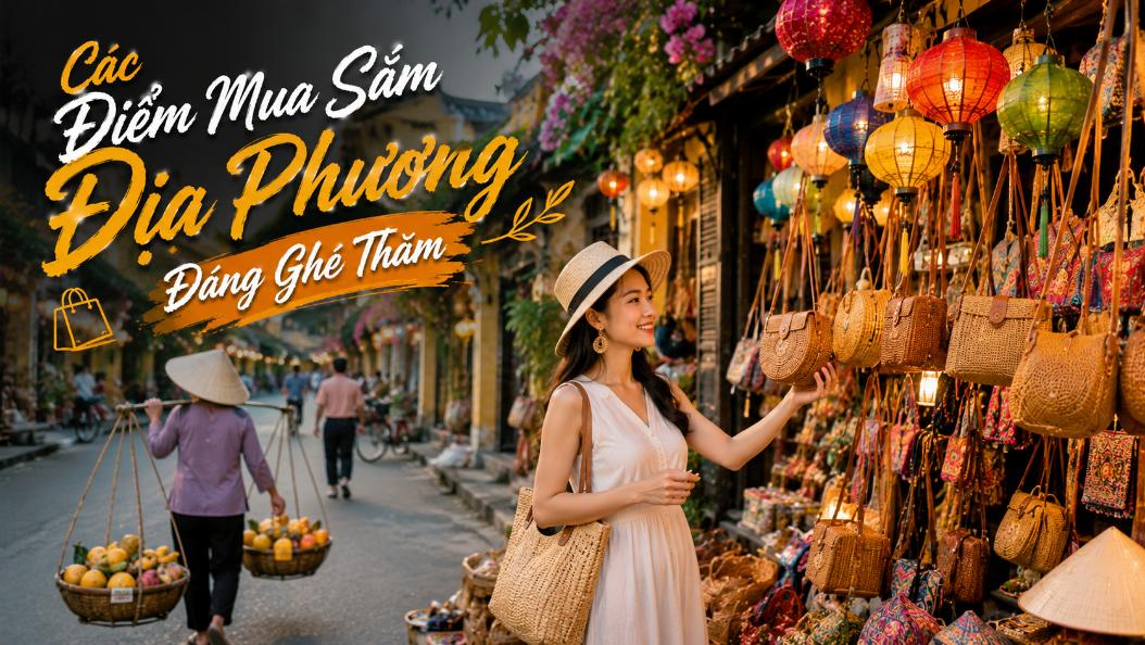 Các điểm mua sắm địa phương đáng ghé thăm
