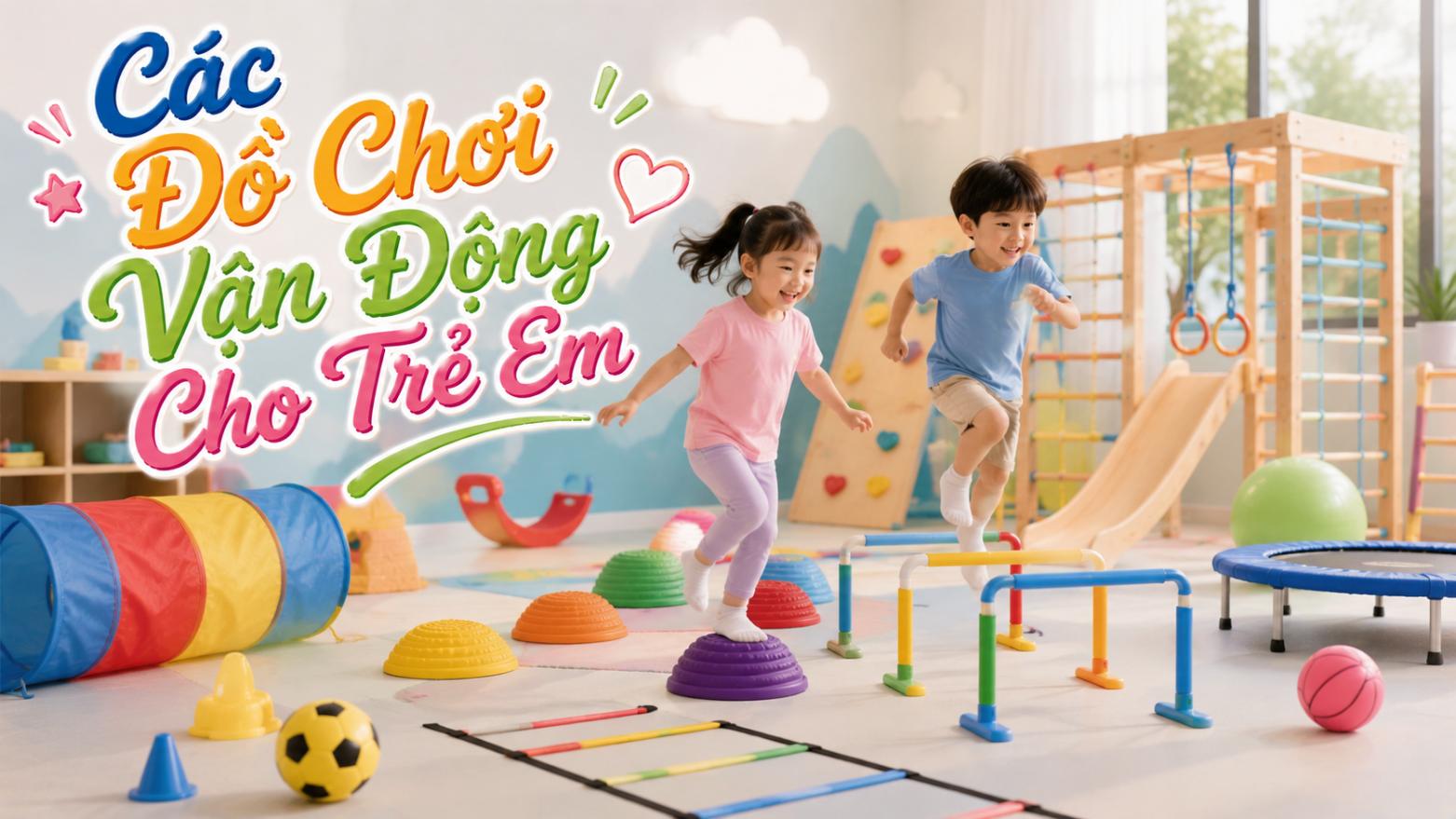 Các đồ chơi vận động cho trẻ em