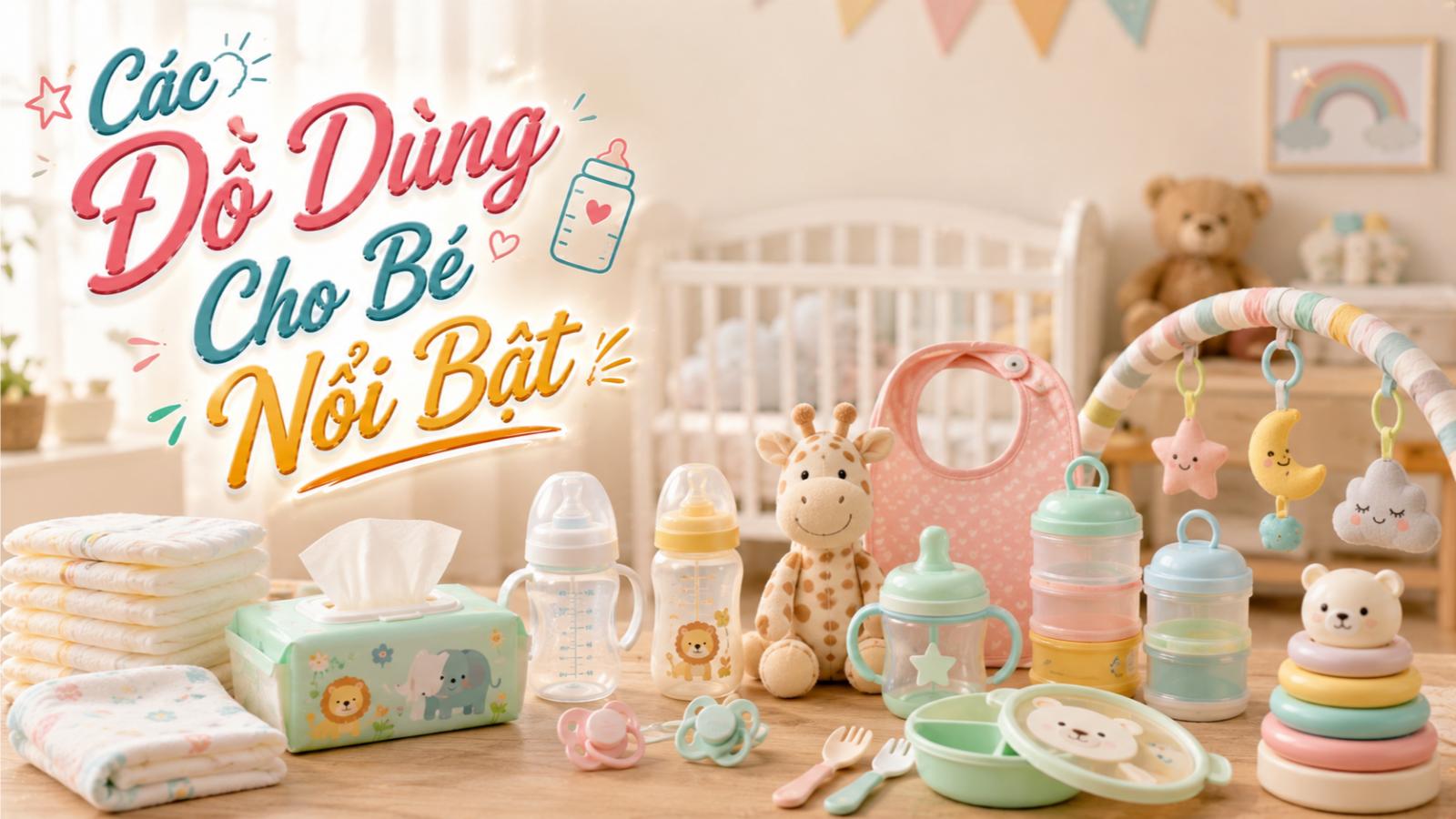 Các Đồ Dùng Cho Bé Nổi Bật