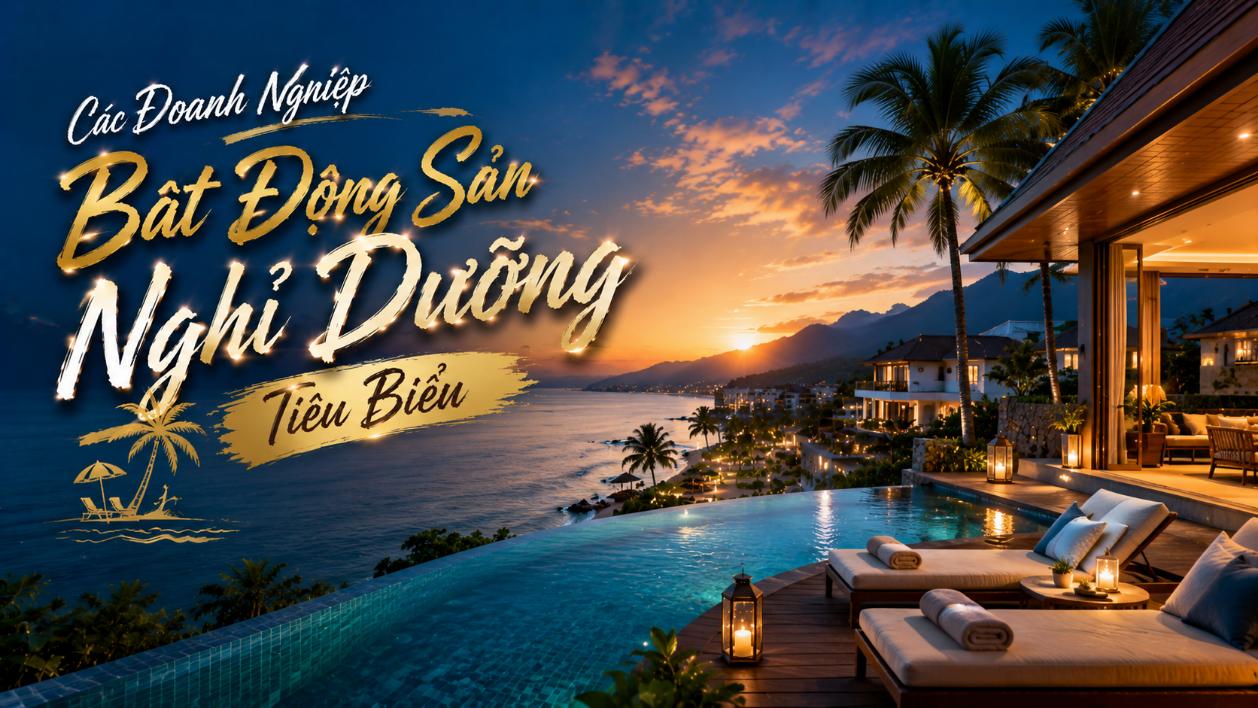 Các doanh nghiệp bất động sản nghỉ dưỡng tiêu biểu