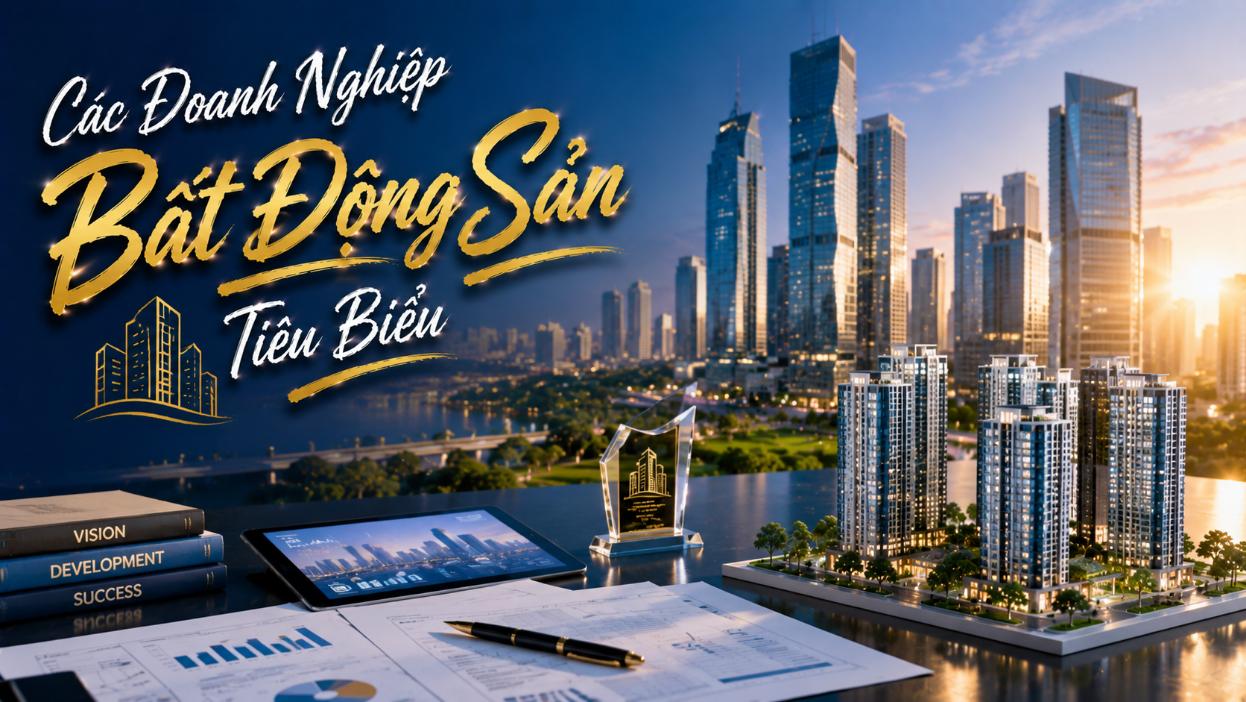 Các doanh nghiệp bất động sản tiêu biểu