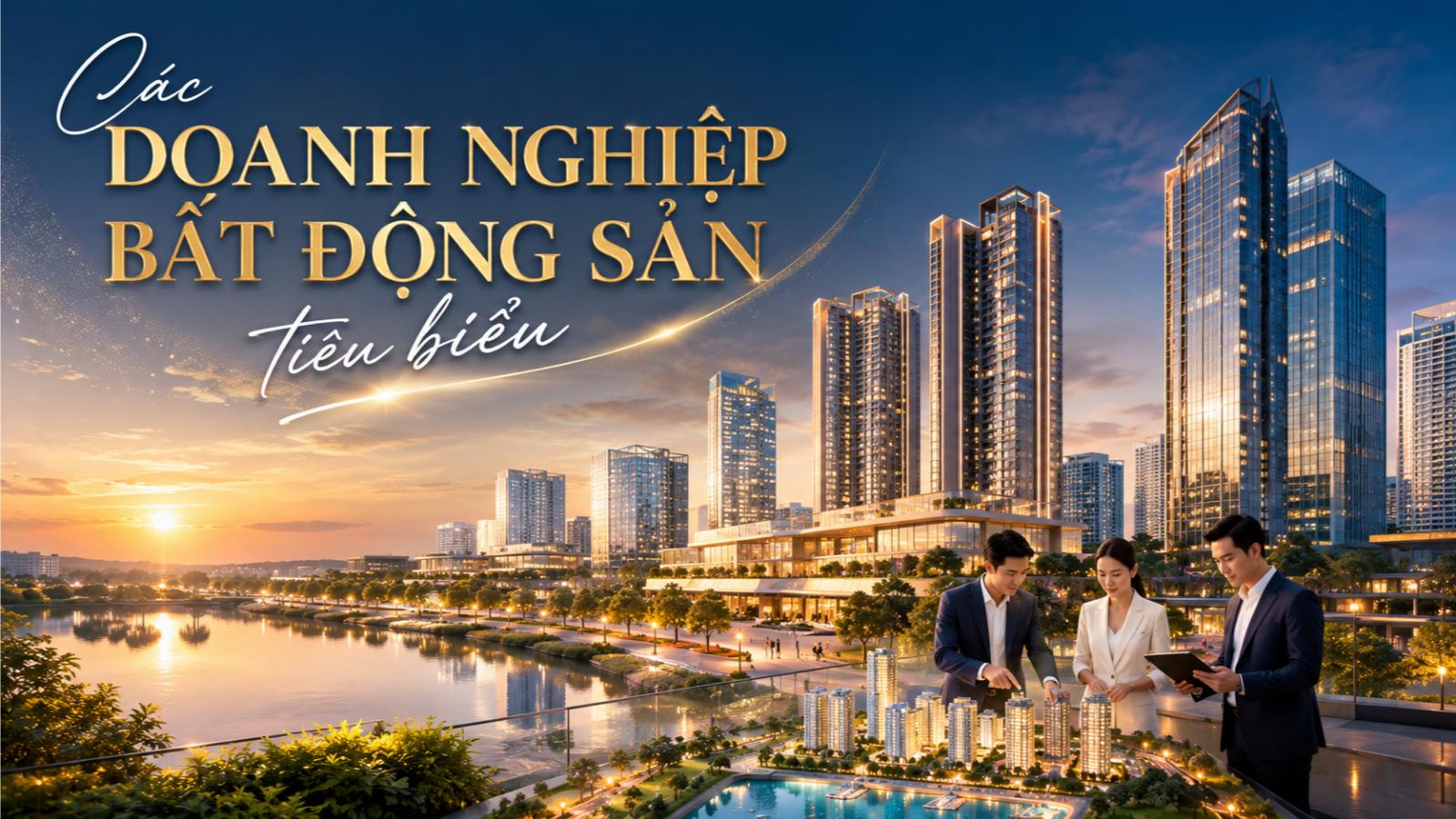 Các doanh nghiệp bất động sản tiêu biểu