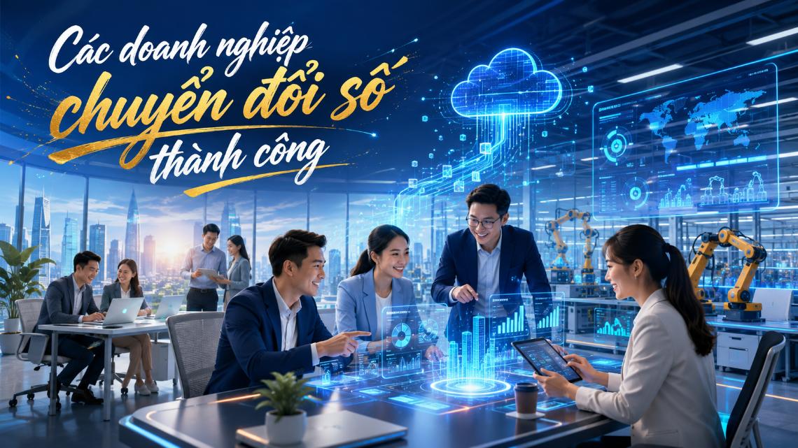 Các doanh nghiệp chuyển đổi số thành công