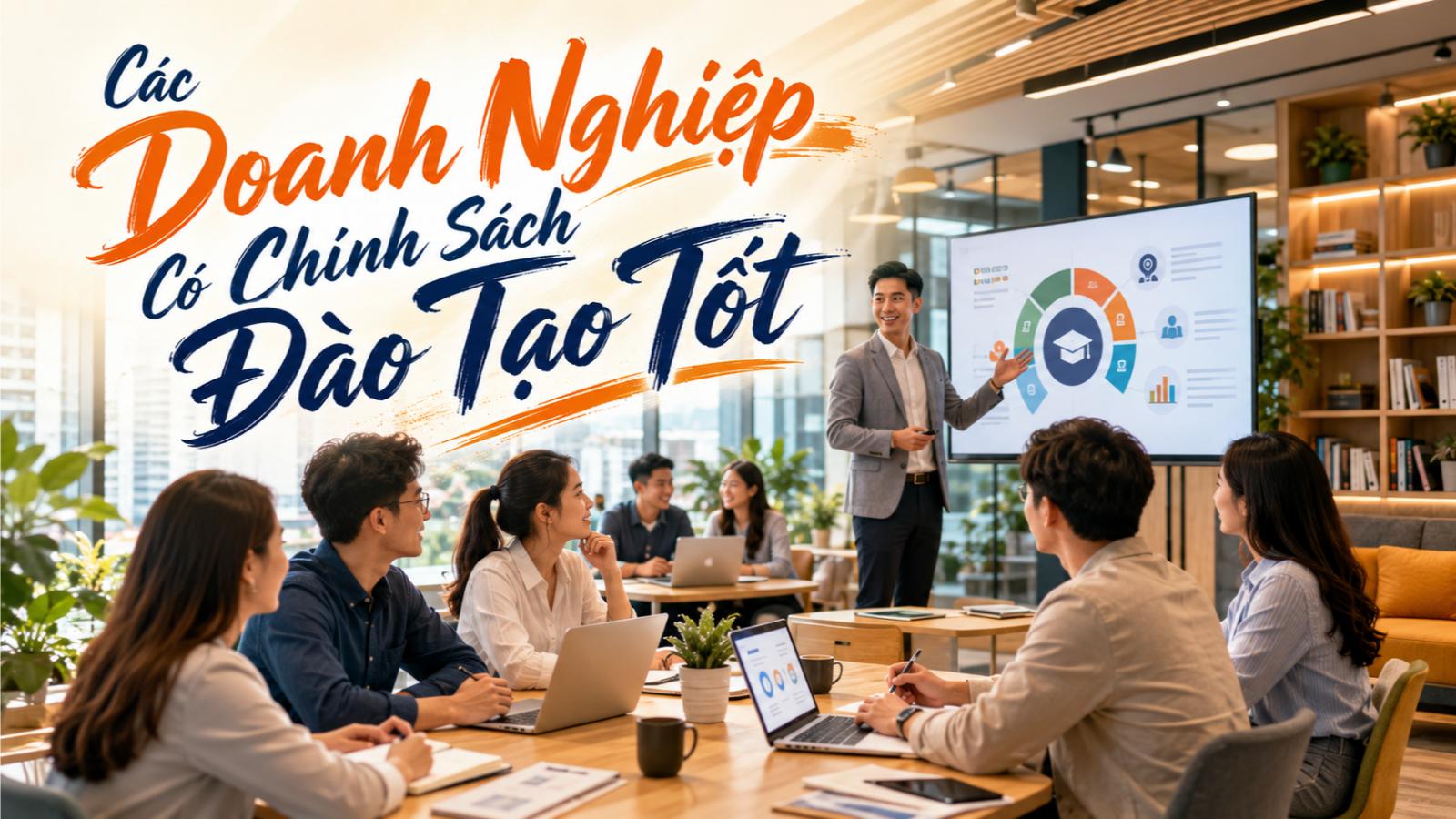 Các doanh nghiệp có chính sách đào tạo tốt