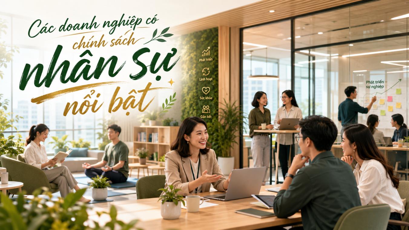 Các doanh nghiệp có chính sách nhân sự nổi bật