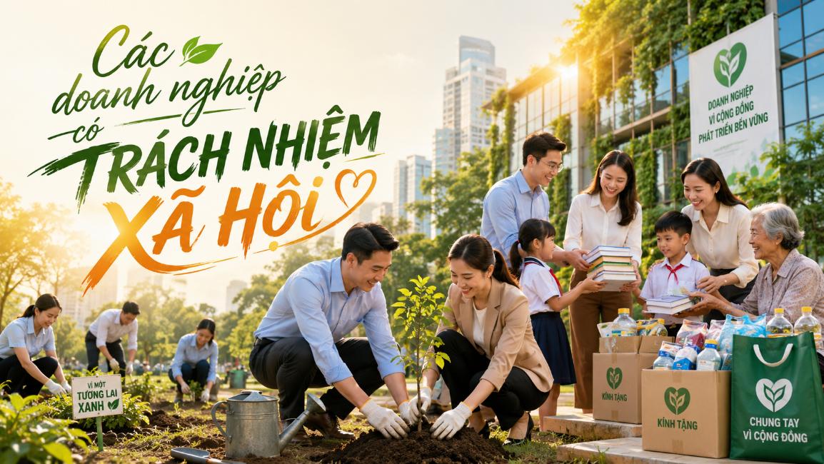 Các doanh nghiệp có trách nhiệm xã hội