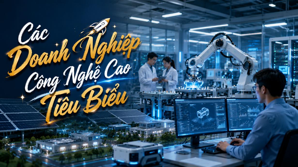 Các doanh nghiệp công nghệ cao tiêu biểu