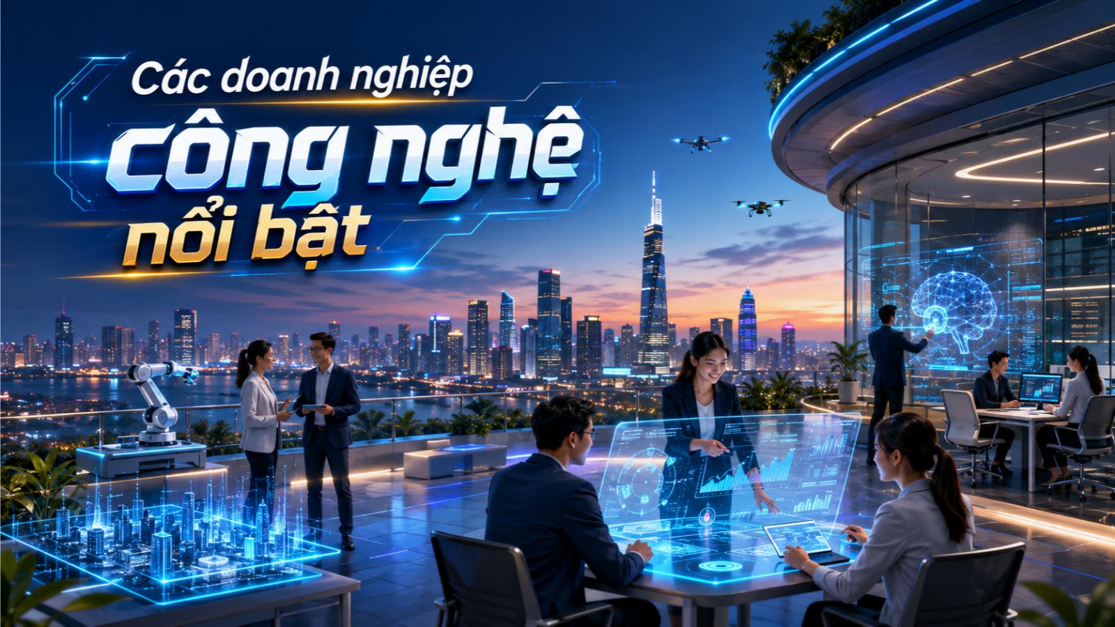 Các doanh nghiệp công nghệ nổi bật