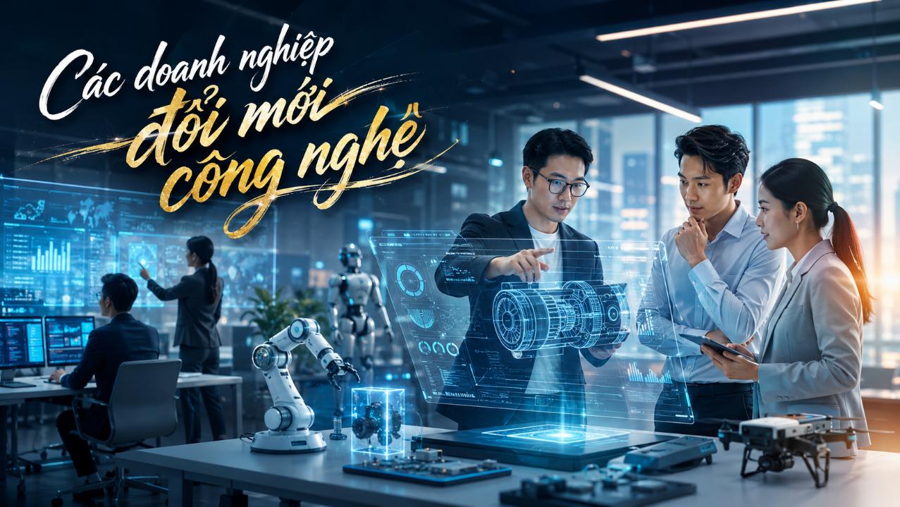 Các doanh nghiệp đổi mới công nghệ