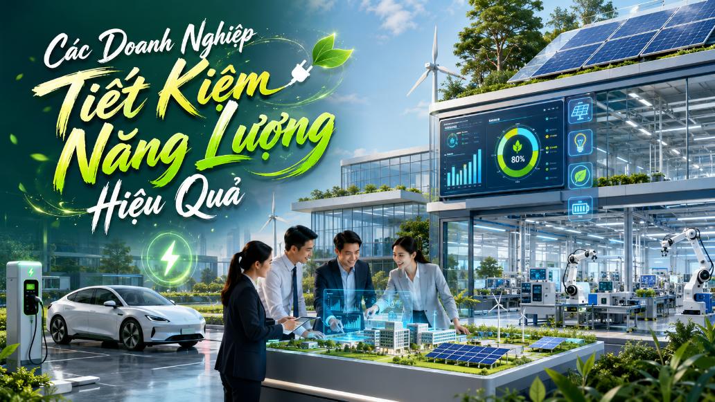 Các doanh nghiệp tiết kiệm năng lượng hiệu quả