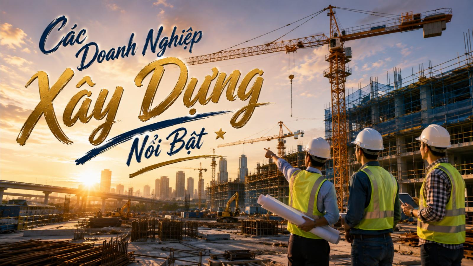 Các doanh nghiệp xây dựng nổi bật