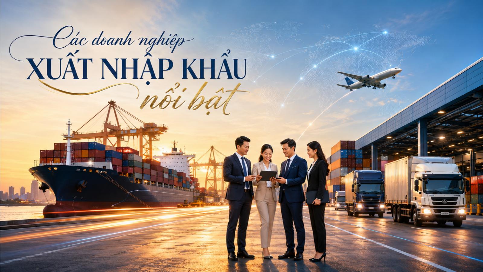 Các doanh nghiệp xuất nhập khẩu nổi bật