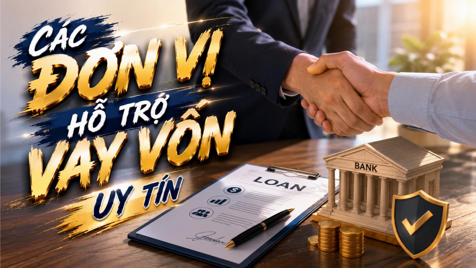 Các đơn vị hỗ trợ vay vốn uy tín