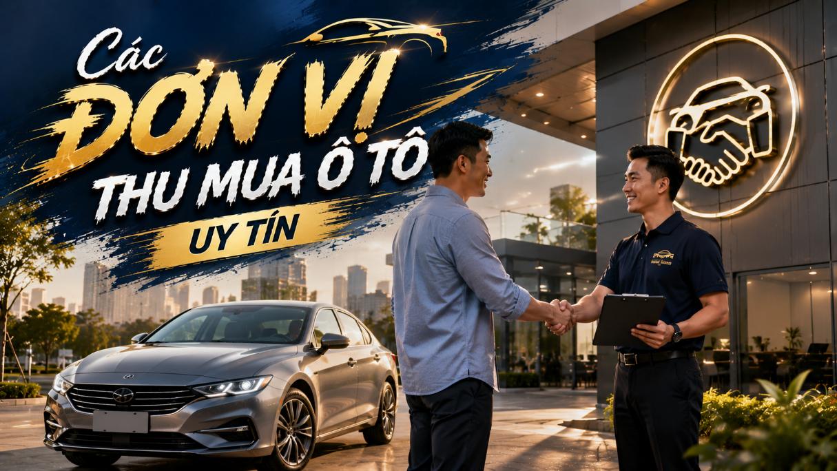 Các đơn vị thu mua ô tô uy tín