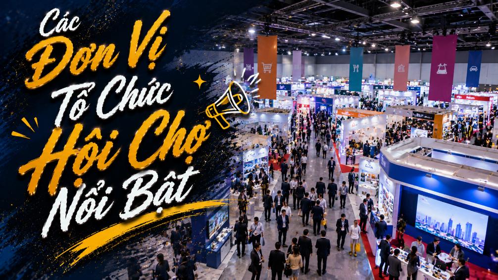 Các đơn vị tổ chức hội chợ nổi bật